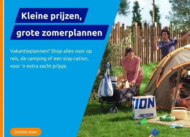 Aanbieding: Kleine prijzen, grote zomerplannen