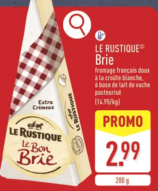 Offre: LE RUSTIQUE® Brie