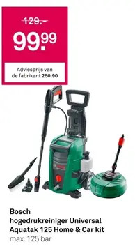 Aanbieding: Bosch hogedrukreiniger Universal Aquatak 125