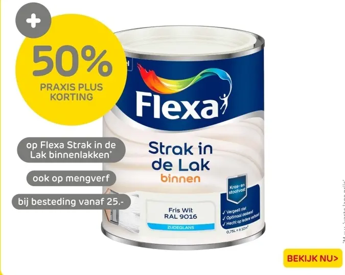 Aanbieding: Flexa Strak in de Lak binnenlakken
