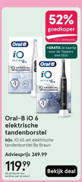 Aanbieding: Oral-B iO 6 elektrische tandenborst