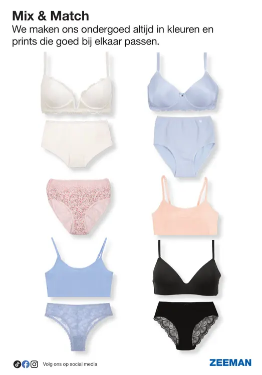 Aanbieding: Mix & Match Lingerie