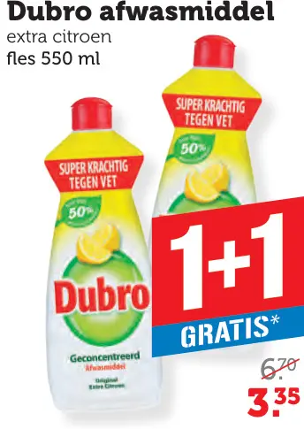 Aanbieding: afwasmiddel