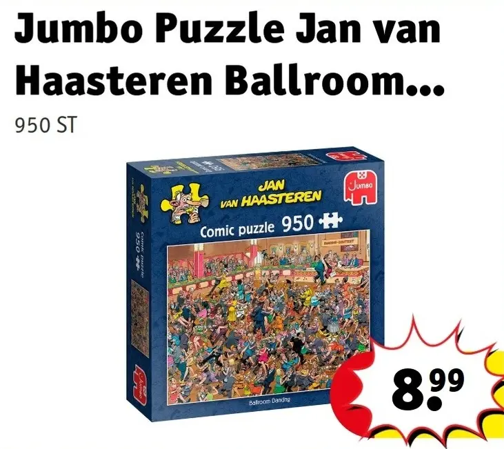 Offre: Jumbo Puzzle Jan van Haasteren Ballroom
