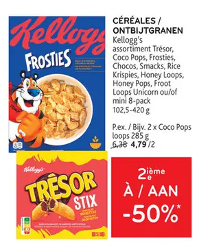Offre: Céréales / Ontbijtgranen