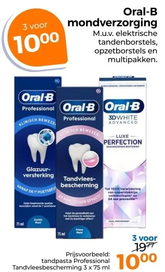Aanbieding: Mondverzorging