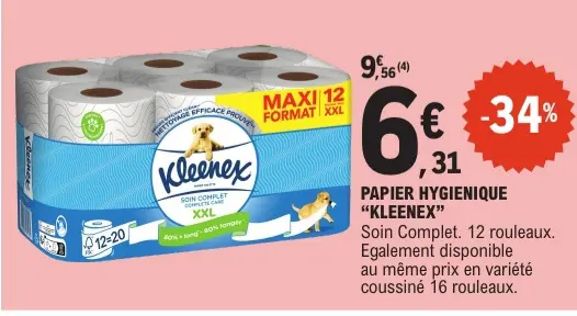 Offre: Papier hygienique