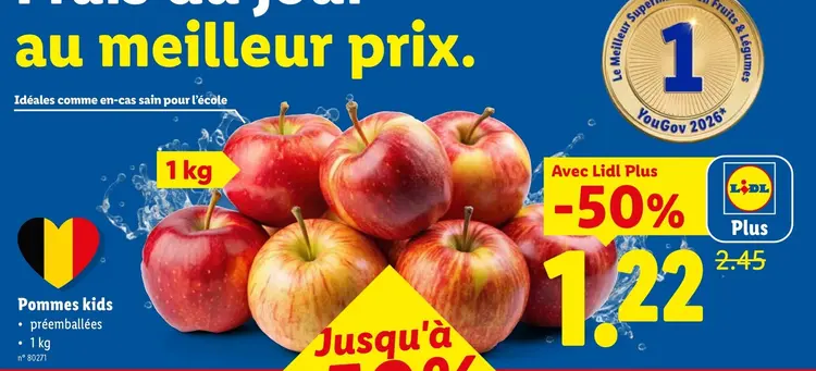 Offre: Pommes kids