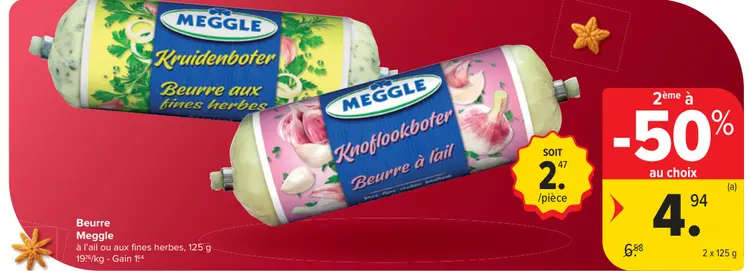 Offre: Beurre
