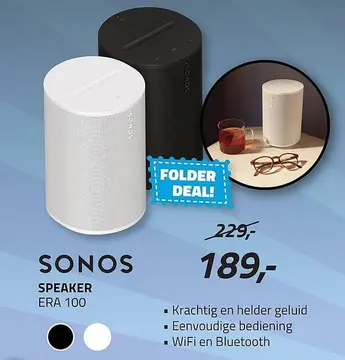 Aanbieding: SONOS SPEAKER ERA 100