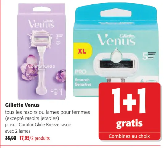 Offre: Gillette Venus