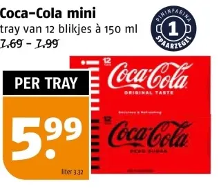 Aanbieding: Coca-Cola mini