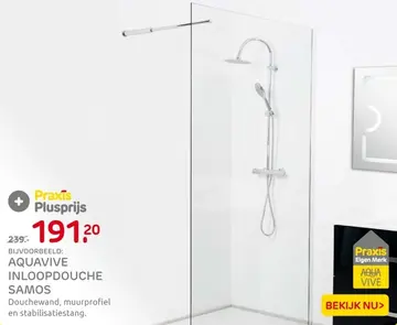 Aanbieding: Aquavive inloopdouche samos