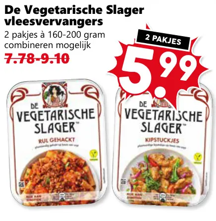 Aanbieding: Vleesvervangers
