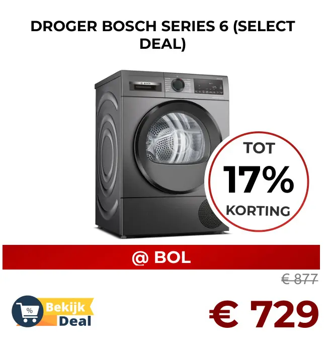 Aanbieding: Droger BOSCH series 6