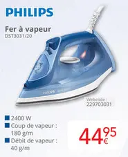 Offre: Fer à vapeur DST3031/20