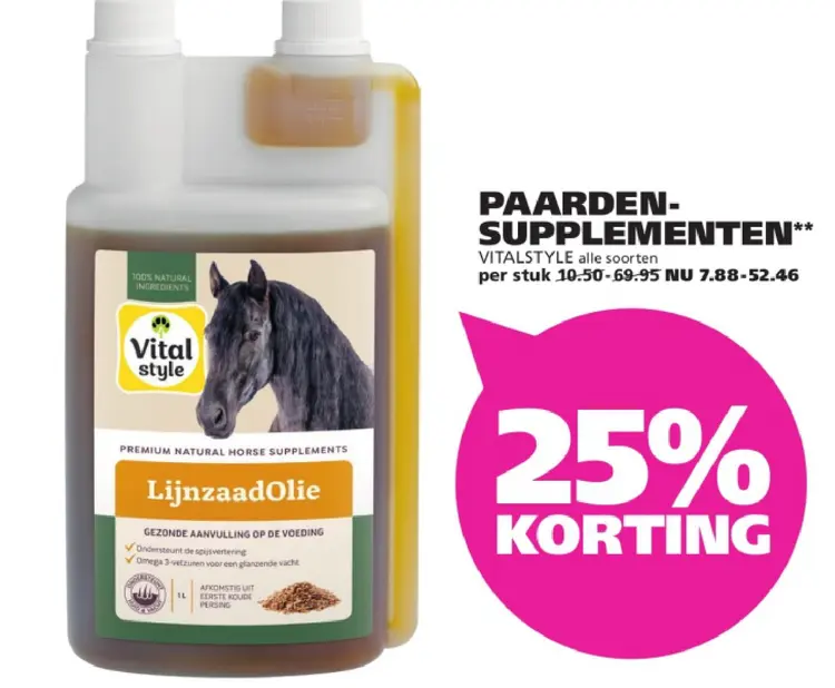 Aanbieding: Paarden-supplementen