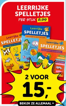 Aanbieding: Leerrijke spelletjes