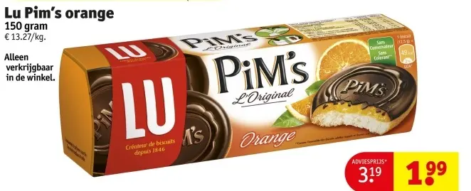 Promotie: Pim's orange