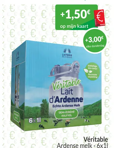 Promotie: Ardense melk