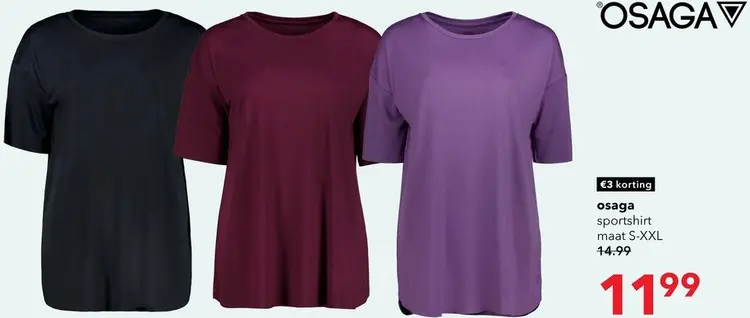 Aanbieding: Osaga Sportshirt
