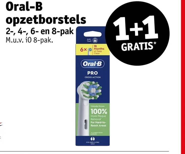 Aanbieding: Oral-B opzetborstels