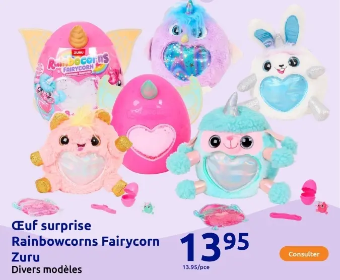 Offre: Oeuf surprise Fairycorn