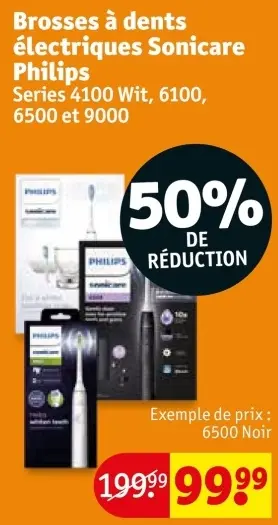 Offre: Brosses à dents électriques Sonicare