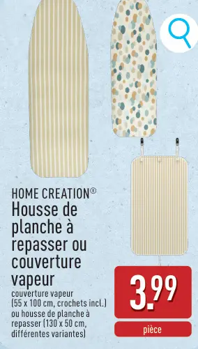 Offre: Housse de planche à repasser ou couverture vapeur
