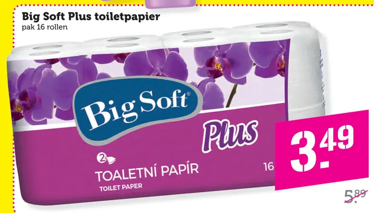 Aanbieding: Big Soft Plus toiletpapier