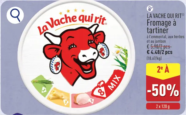 Offre: Fromage à tartiner