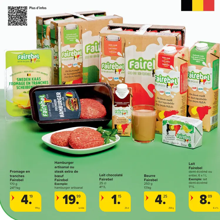 Offre: Fromage en tranches