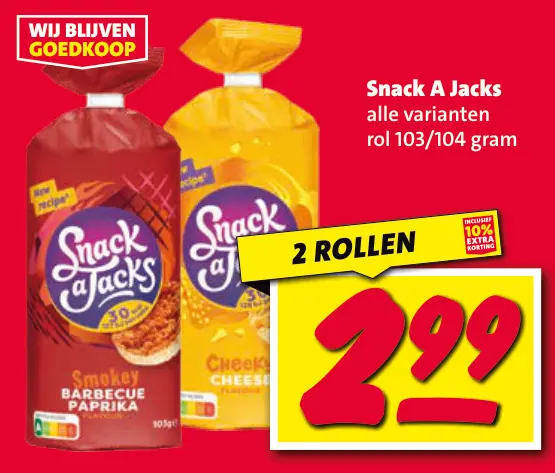 Aanbieding: Snack A Jacks