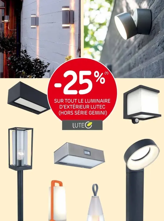 Offre: Luminaire d'extérieur