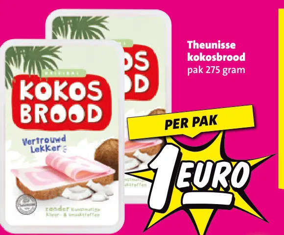 Aanbieding: Theunisse kokosbrood