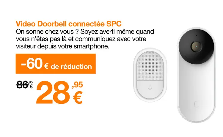 Offre: Video Doorbell connectée