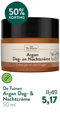 Aanbieding: Argan Dag- & Nachtcrème