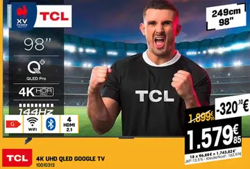 Aanbieding: 4k uhd qled google tv