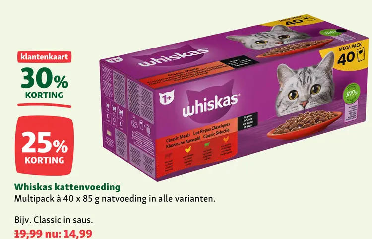 Aanbieding: kattenvoeding