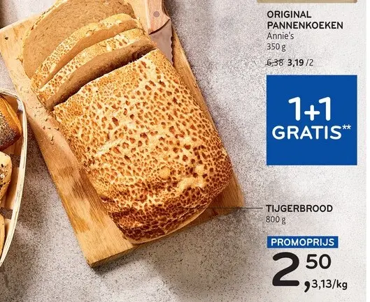 Promotie: Tijgerbrood