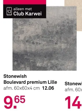 Aanbieding: Stonewish Boulevard premium Lille