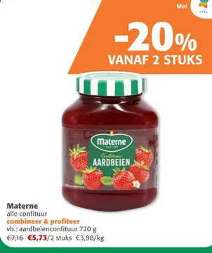 Aanbieding: Materne alle confituur