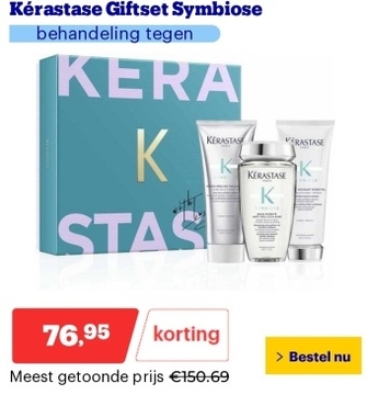 Aanbieding: Kérastase Giftset Symbiose behandeling tegen