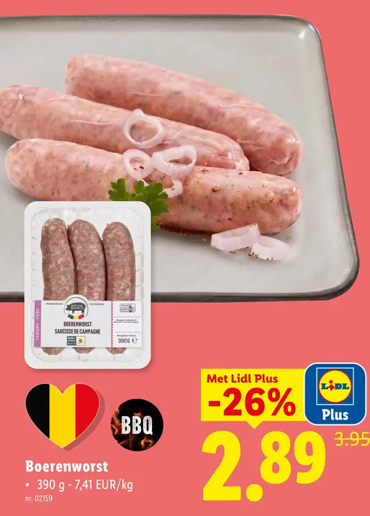 Promotie: Boerenworst