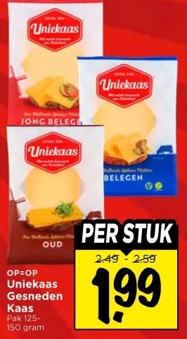 Aanbieding: Gesneden Kaas