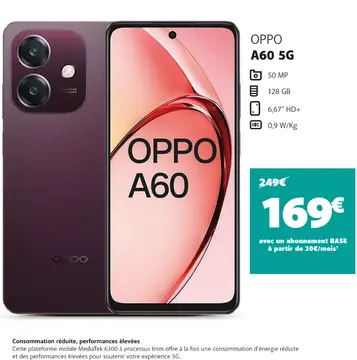 Offre: OPPO A60 5G