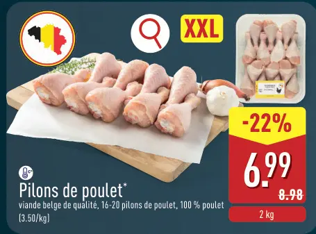 Offre: Pilons de poulet