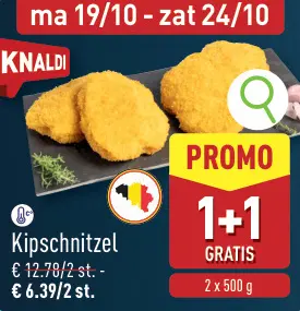 Promotie: Kipschnitzel