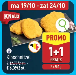 Promotie: Kipschnitzel