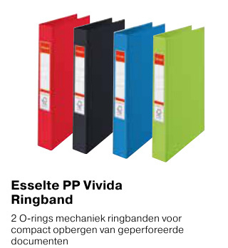 Aanbieding: Esselte PP Vivida Ringband